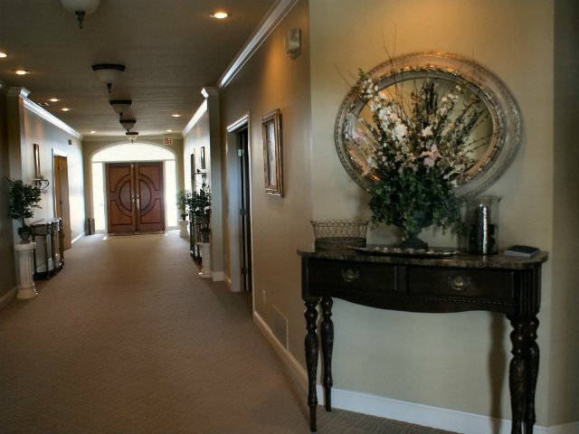Main Hall of Funeral Home